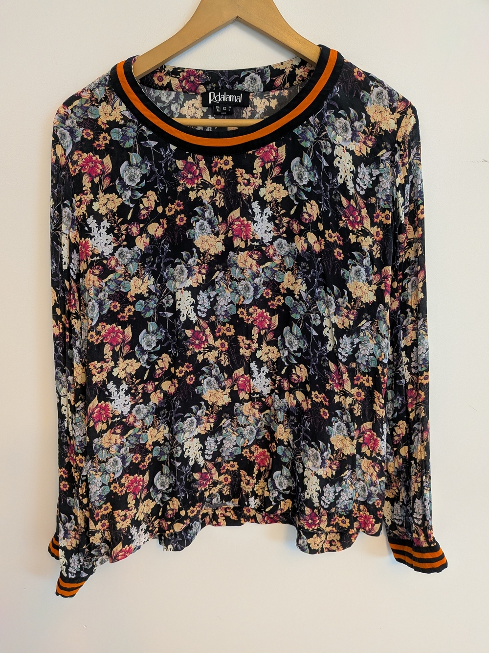 Floral Long-Sleeve Top